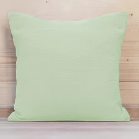 Biante Mušelínová obliečka na vankúš MSN-067 Pastelovo pistáciová 50 x 60 cm