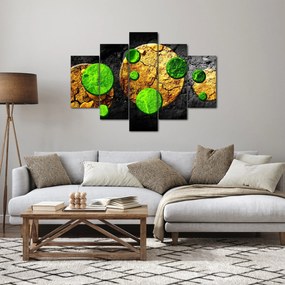 Obraz abstrakcie - Guľa (150x105 cm)