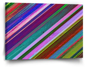 Sablio Obraz Nafarbené oko - 90x60 cm