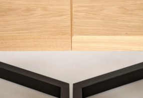 Jídelní rozkládací stůl Massive 2 160/250 cm dub přírodní/černý