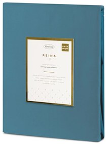 MAKOSATÉNOVÉ OBLIEČKY DELIA 200X220 CM, 2KS 70X80 CM TYRKYSOVÉ