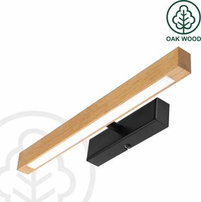 LED obrazové svietidlo VERDE LED/5,5W/230V 3000K 46 cm dub/čierna