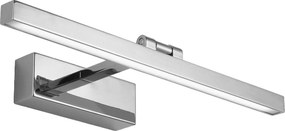 Toolight Toolight, LED nástenné svietidlo, 40cm, 6W, 4000K, 500lm,  APP1857-1W, chrómová, OSW-66010