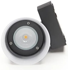 Deko-Light 731076 -LED Vonkajšie nástenné svietidlo SERPENTIS 6,2W/230V IP54 čierna