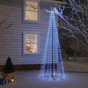 Vianočný stromček kužeľ modré svetlo 310 LED 100x300 cm 343492