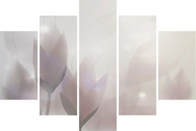 Obraz - Krókusy (150x105 cm)