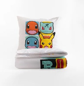 Bavlnená detská posteľná bielizeň POKEMON 140x200 cm