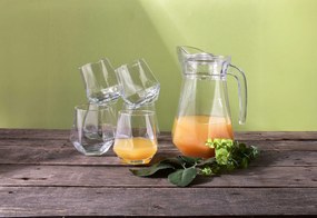 Sada karafy a 6 sklenic ADEL čirá