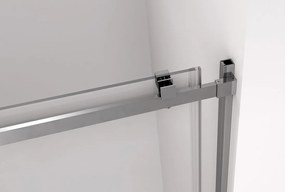 Polysan Polysan, THRON LINE SQUARE sprchové dveře 1500 mm, hranaté pojezdy, čiré sklo, TL5015-5002