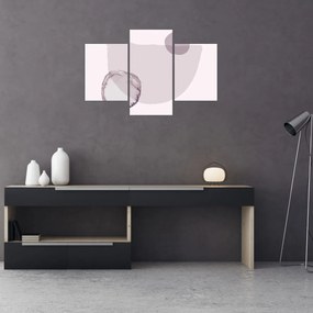 Obraz - Fialový minimalizmus N⁰2 (90x60 cm)