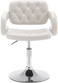 Stolička Dublin lounger - Biela