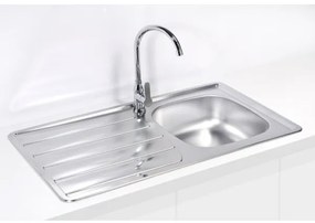 ALVEUS 1098938 - Kuchynský drez ZOOM 79x50 cm satin, na hornú montáž