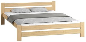 Posteľ Agata 180x200 borovica bez roštu