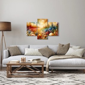 Obraz - Pestrofarebná lúka (90x60 cm)