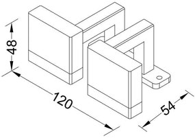 Deko-Light 687087 - LED Obrazové osvetlenie AYLEEN LED/5,5W/230V chróm