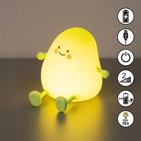 Zelené detské nočné svietidlo Lia – Fischer &amp; Honsel