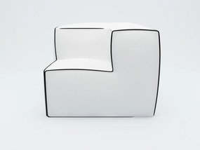Sedací vak Zipp Sofa (biela). Akcia -19%. Vlastná spoľahlivá doprava až k Vám domov. 1054598