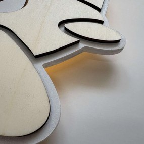 SENTOP | LED lampa Medveď v lietadle – Detské nočné svetlo na stenu | SENTOP LED0592