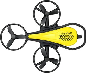 LEAN Toys Mini RC dron na diaľkové ovládanie Syma X36 štvorosý akrobacia žltý