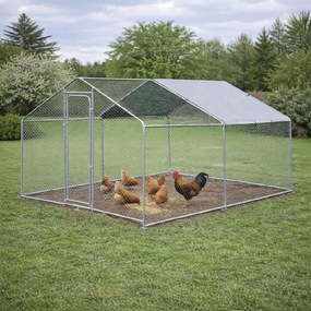 Výbeh pre sliepky BestBerg BBCH‑9 / 9 m² / 300 × 300 × 195 cm / kurník