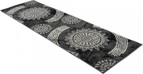 Behúň TAPIS Rosette - tmavo šedý