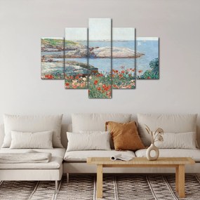 Obraz - Childe Hassam, Poppies,  Isles of Shoals, reprodukcia (150x105 cm)