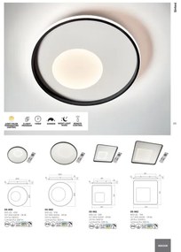 Redo 05-959-LED Stmievateľné stropné svietidlo SINTESI LED/45W/230V 3000-6000K +DO
