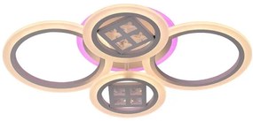 LED RGB Stmievateľný prisadený luster LED/50W/230V 3000-6500K + DO