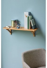Polica v dekore duba v prírodnej farbe 60 cm Arki – Hübsch