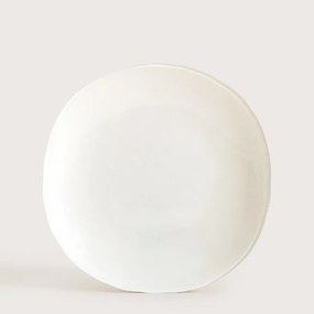 Dezertný tanier VOLANTIS biely 764493