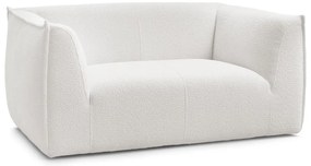 Biela pohovka z textílie buklé 170 cm Giorgia – Bobochic Paris