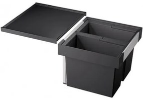 Odpadkový kôš, sorter zabudovateľný Blanco 38 l sivá mat 521469, 1 ks