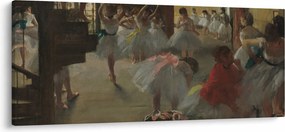 Obraz - Edgar Degas, The Dance Class, reprodukcia (120x50 cm)