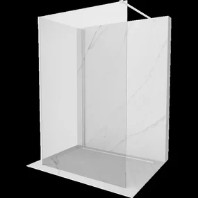 Mexen Kioto Sprchová stěna Walk-in 140 x 105 cm, transparentní, bílá - 800-140-212-20-00-105
