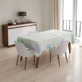 Sablio Obrus Trojfarebné bodky - 90x90 cm