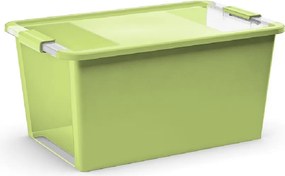 KIS Úložná krabica BI BOX L 40 l, zelená