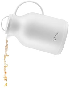 Biela termoska Vialli Design, 1 l