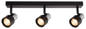 Bodové svietidlo CINO 3xGU10/8W/230V čierna