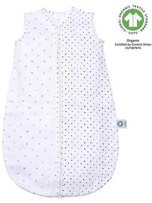 BIO mušelínový spací vak Motherhood (TOG 0,5) Grey and Black Dots 6-18 m