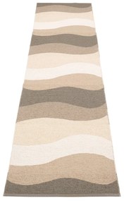 Hnedo-béžový vnútorný a vonkajší behúň 70x300 cm Urvi Earth – Pappelina