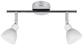 CLX Nástenné / stropné LED bodové osvetlenie VENETO, 2x5W, teplá biela