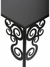 Stojan na kvety 60x24 cm čierna