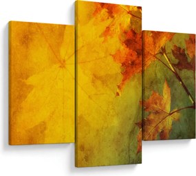 Obraz - Jesenné listy (90x60 cm)