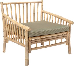 Bambusové záhradné kreslo v prírodnej farbe Sole – Bloomingville