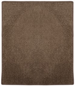 Vopi koberce Kusový koberec Eton hnedý 97 štvorec - 150x150 cm