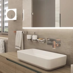 NIMCO NK set-31K-26 - Dávkovač mydla, stojan na kefky a nástenný háčik NIKAU