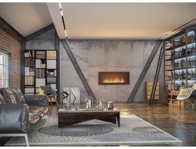 InFire - Vstavaný BIO krb 120x50 cm 3kW čierna