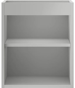 Mexen Box-A, závesná skrinka 40 cm, sivá matná, 91AX1-0400-470-1-62