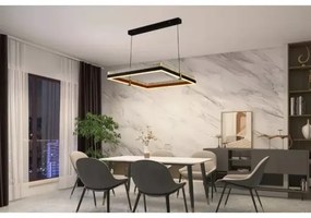 LED Stmievateľný luster na lanku LED/100W/230V 3000-6500K + diaľkové ovládanie