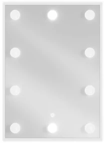 Mexen Dona kúpeľňové zrkadlo s podsvietením 50 x 70 cm, LED 6000K, ochrana proti zahmleniu - 9818-050-070-611-00